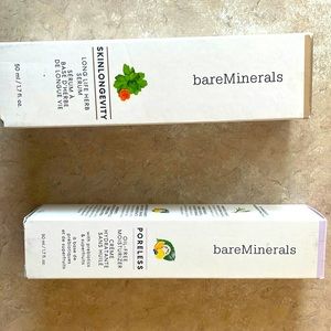 Bare minerals serum and moisturizer